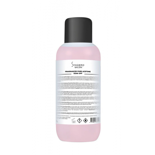Sincero Salon Fragranced Pure Acetone Soak Off for Gel Nails Acetonas gelinams nagams