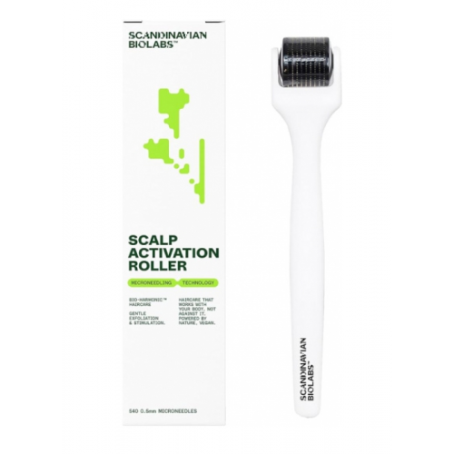 Scandinavian Biolabs Scalp Activation Derma Roller Skalpo volelis