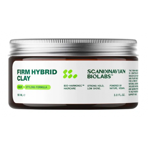 Scandinavian Biolabs Firm Hybrid Clay Hibridinis molis plaukams