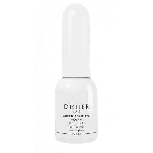 Didier Lab Vegan Gel Like Top Coat Vegāniskā nagu lakas virskārta