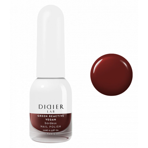 Didier Lab Vegan Nail Polish Vegan Nail Polish 10ml Bordeux