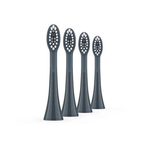 ORDO ORDO Sonic Brush Head 4 pcs Charcoal Grey