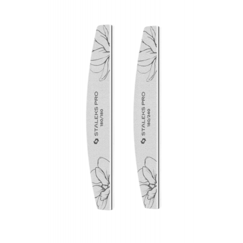 Staleks Expert 40 Crescent Mineral Nail File Set Rinkinys kasdienei nagų priežiūrai