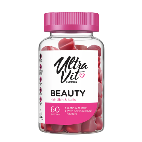 VPLab Nutrition UltraVit Gummies Beauty Maisto papildas plaukams, odai ir nagams