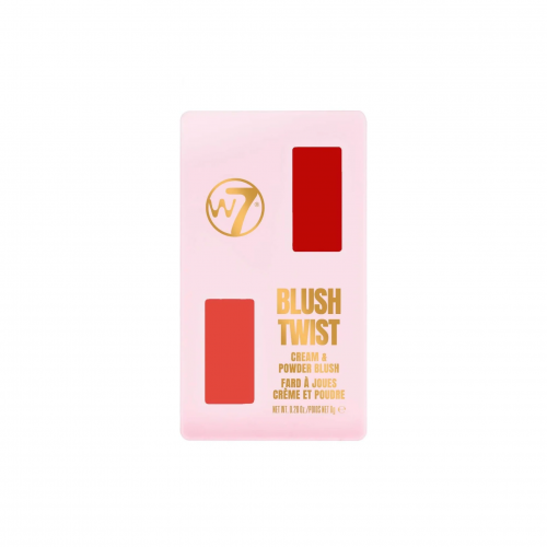 W7 cosmetics Blush Twist Duo Blusher Skaistalų duetas
