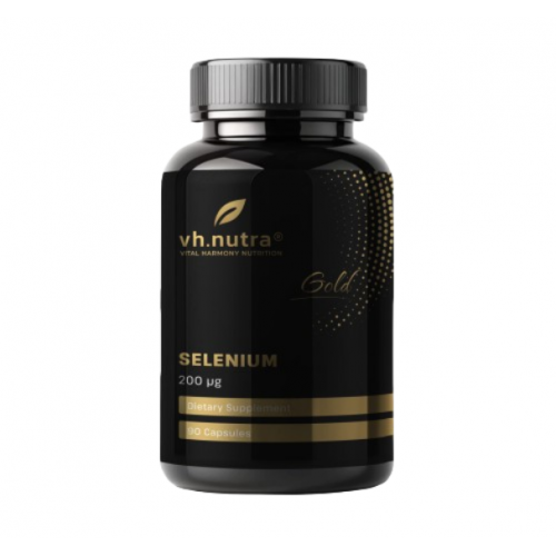 Vitalharmony Selenium 200 + Vitamin E Maisto papildas Selenas su vitaminu E
