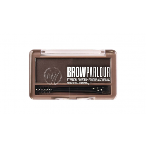 W7 Cosmetics Brow Parlour Duo Eyebrow Powder 4g Dark Brown