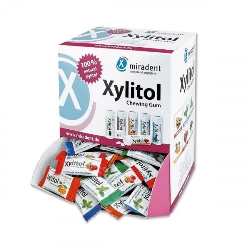 Miradent Xylitol Chewing Gum Set Kramtomosios gumos rinkinys