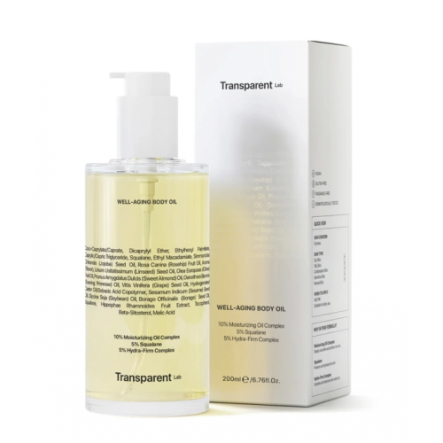 Transparent Lab Well-Aging Body Oil Drėkinamasis ir stangrinamasis kūno aliejus