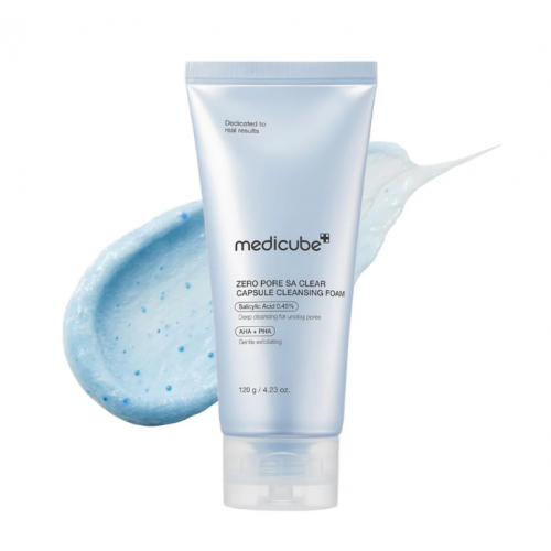 Medicube Zero Pore Sa Clear Capsule Cleansing Foam Veido prausiklis