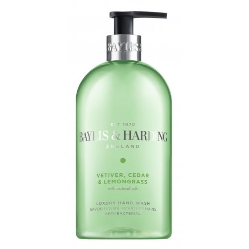 Baylis & Harding Vetiver, Cedar & Lemongrass Anti-Bacterial Hand Wash Rankų muilas