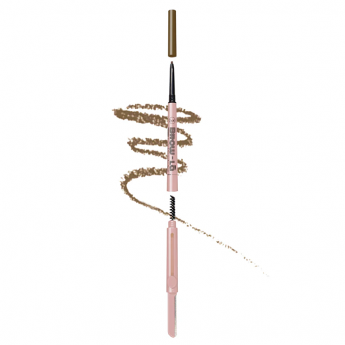 J.Cat Beauty J.Cat Brow-La 3in1 Mapping & Shaping Brow Pencil Medium Cool Brown
