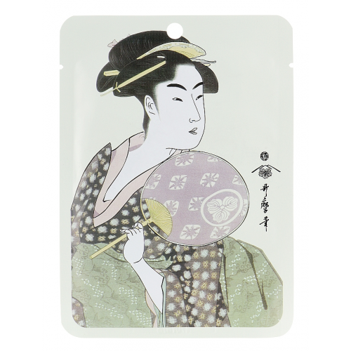 Mitomo Royal Jelly + Cherry Blossom Essence Mask Lakštinė veido kaukė su bičiu pieneliu