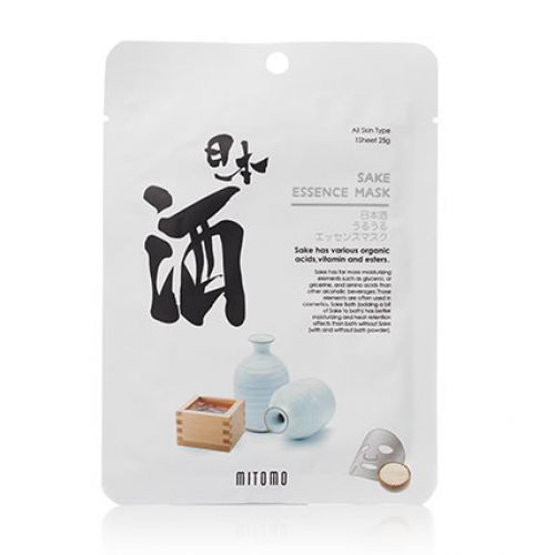 Mitomo Sake Essence Face Mask Näomask saké-ekstraktiga