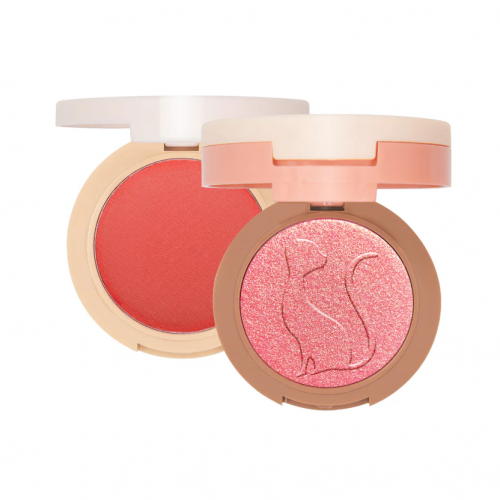 J.Cat Beauty J.Cat Beauty 2in1 Piece Of Cake Blush + Highlighter One in a Melon!