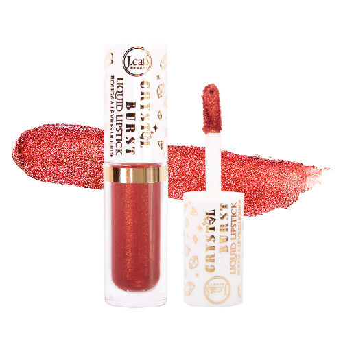 J.Cat Beauty J.Cat Beauty Crystal Burst Liquid Lipstick 0.08 g 105 Metallic Berry