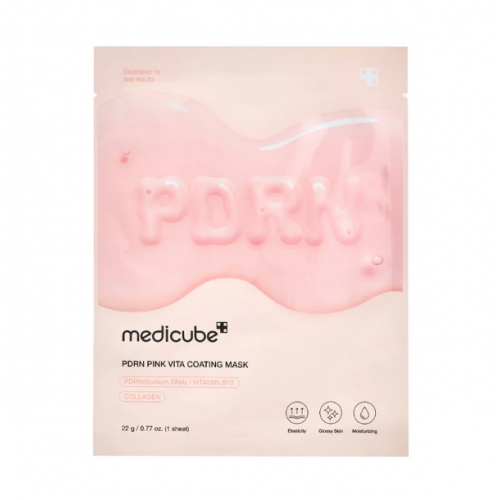 Medicube PDRN Pink Vita Coating Mask Veido kaukė
