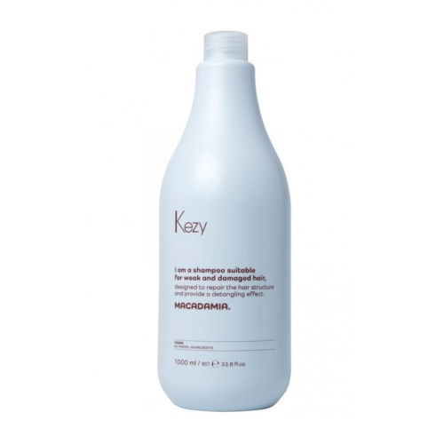 Kezy Macadamia Restorative and Nourishing Shampoo Atkuriamasis ir maitinamasis šampūnas