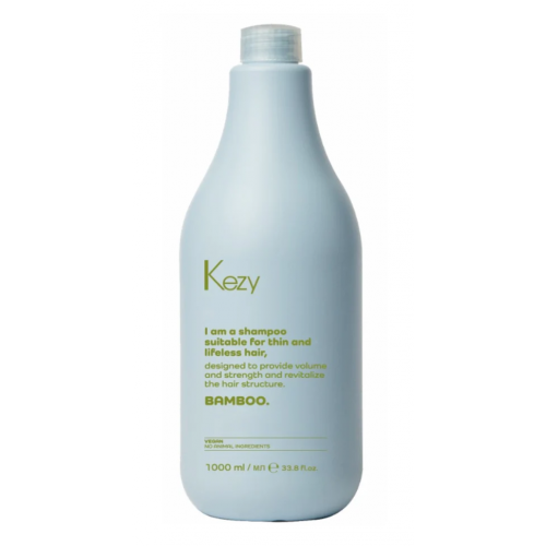 Kezy Bamboo Gentle Cleansing Shampoo Švelniai valantis šampūnas