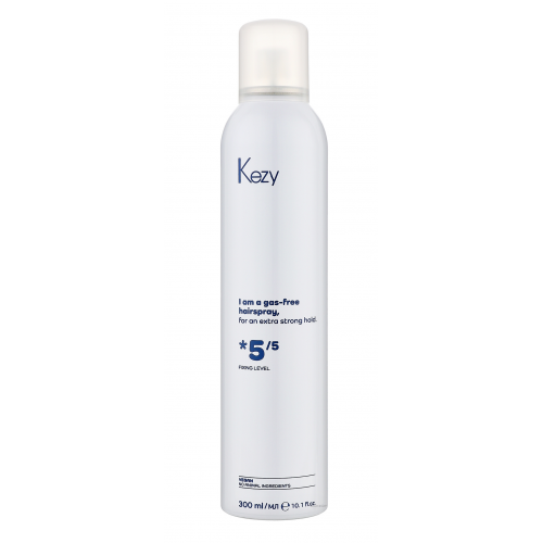 Kezy Eco-Friendly Extra Strong Hairspray Stiprios fiksacijos plaukų lakas