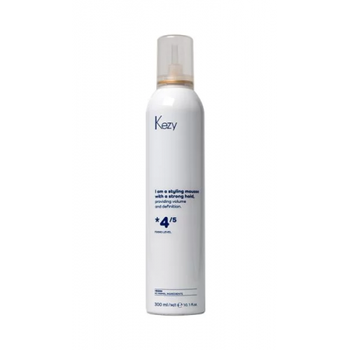 Kezy Volumizing Strong Mousse Stiprios fiksacijos plaukų putos