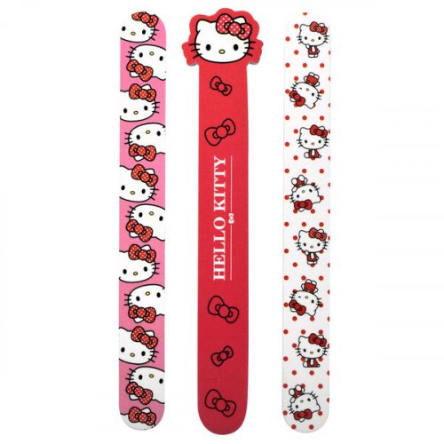 Take Care Hello Kitty Set Of 3 Nail Files Nagų dildžių rinkinys