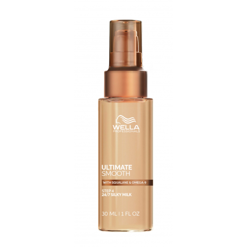 Wella Professionals Ultimate Smooth 24/7 Silky Milk Glotninantis pienelis su skvalanu ir omega-9