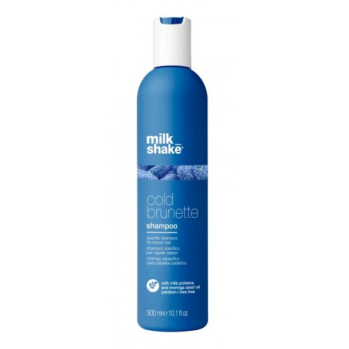 Milk_shake Cold Brunette Shampoo Šaltų rudų atspalvių plaukams skirtas šampūnas