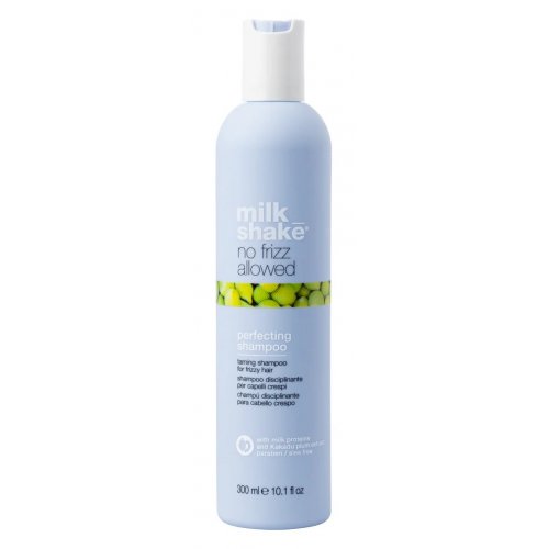 Milk_shake No Frizz Allowed Perfecting Shampoo Glotninantis šampūnas nepaklusniems plaukams