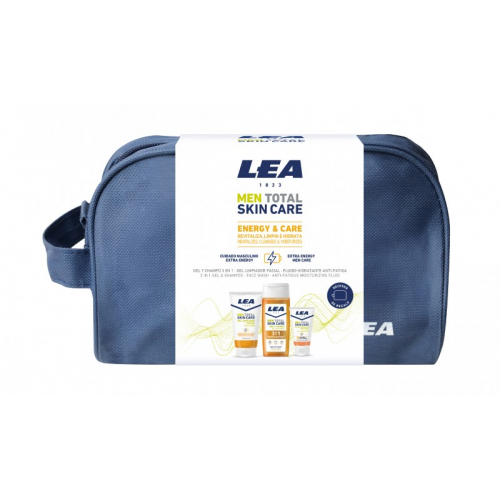 LEA LEA Men Total Skin Care Energy & Care Toiletry Bag