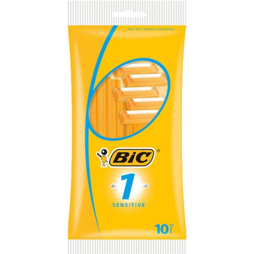 BIC Single-Blade Shavers Sensitive Vienkartiniai skutimosi peiliukai