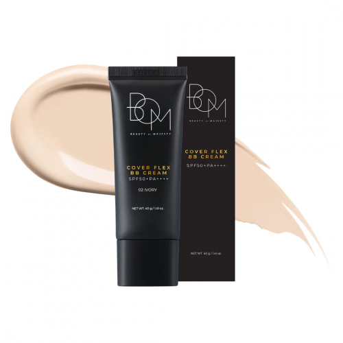 BOM Cover Flex BB Cream SPF50+PA++++ 40g 02 Ivory