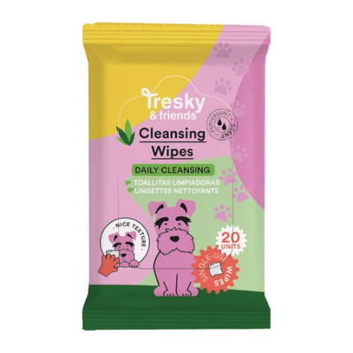 Tresky & Friends Tresky & Friends Pet Cleansing Wipes 20pcs