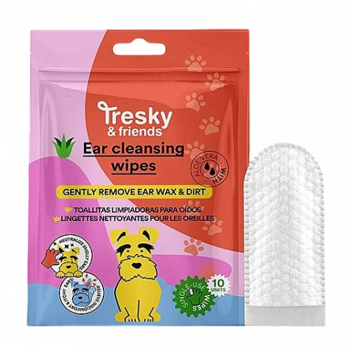 Tresky & Friends Tresky & Friends Pet Ear Cleansing Wipes 10 pcs.