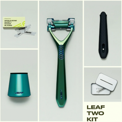 Leaf Shave The Leaf Two Kit Dviašmenio skustuvo rinkinys