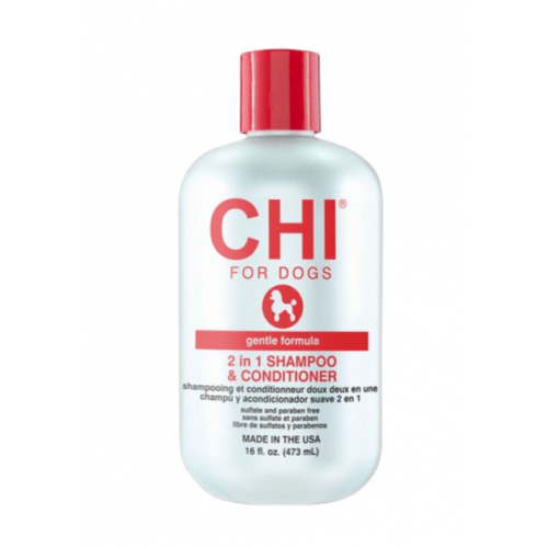 CHI For Dogs 2in1 Shampoo & Conditioner Šampūnas ir kondicionierius šunims 2 viename