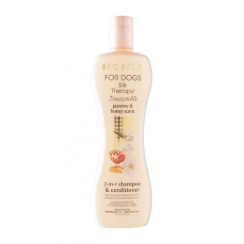 Biosilk For Dogs 2in1 Shampoo & Conditioner Šampūnas ir kondicionierius šunims