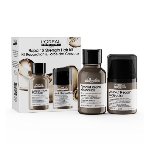 L'Oréal Professionnel Absolut Molecular Repair & Strength Kit MINI Duo Šampūno ir kaukės rinkinys