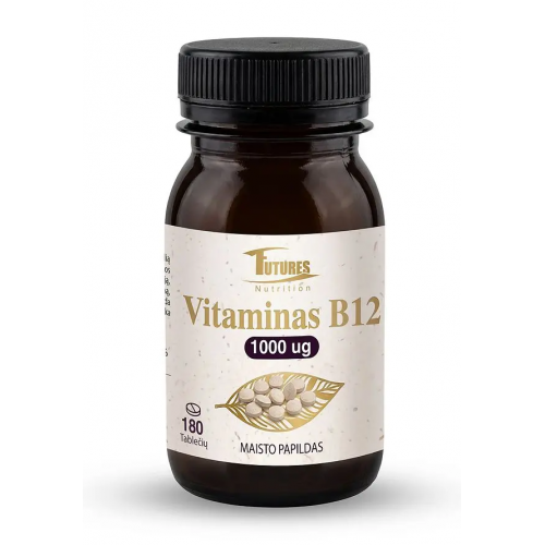 Futures Nutrition Vitamin B12 Maisto papildas B12 metilkobalaminas
