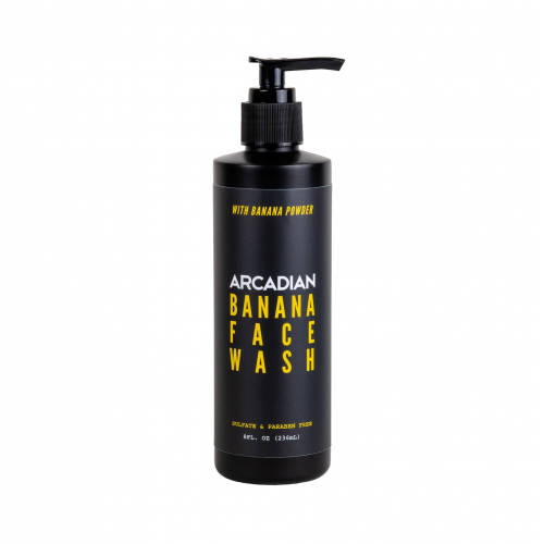 Arcadian Banana Face Wash Kreminės tekstūros kasdienis veido prausiklis