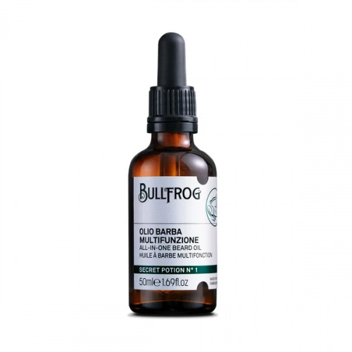 Bullfrog All-in-One Beard Oil Secret Potion N.1 Barzdos aliejus