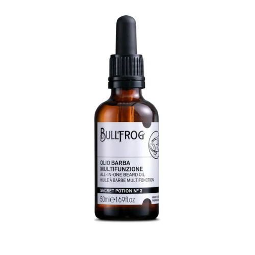 Bullfrog All-in-One Beard Oil Secret Potion N.3 Daugiafunkcis barzdos aliejus