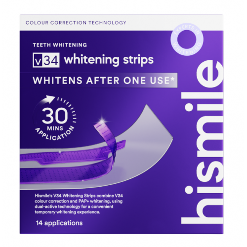 Hismile Teeth Whitening V34 Strips Dantų balinimo juostelės
