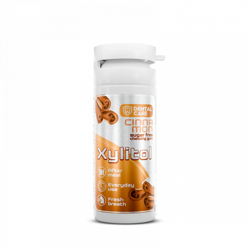 Dental Care Xylitol Cinnamon Xylitol Chewing Gum Bezcukura košļājamā gumija ar ksilītu