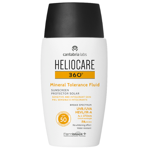 Heliocare 360 Mineral Tolerance Fluid SPF50 Apsauginis veido fluidas