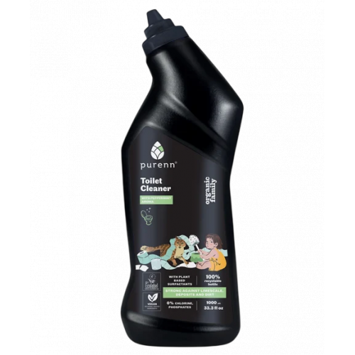 Purenn Toilet Cleaner Tualeto valiklis su pipirmėčių ir citrinų eteriniais aliejais