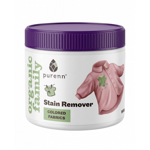 Purenn Oxygen Bleach Coloured Laundry Stain Remover Dėmių valiklis spalvotiems audiniams