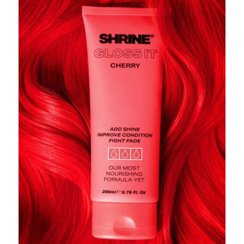 Shrine Shrine Gloss It Cherry Colour Depositing Hair Mask 200ml