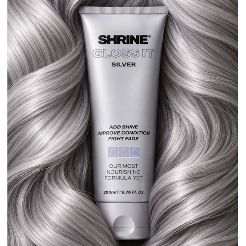 Shrine Gloss It Silver Colour Depositing Hair Mask Krāsojoša matu maska