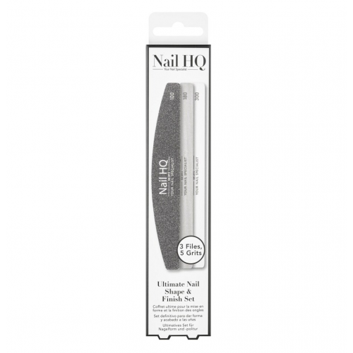 Nail HQ Ultimate Nail Shape & Finish Set Küünte kujundamise ja poleerimise komplekt